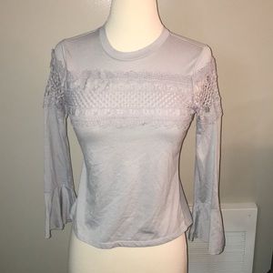 Long sleeve girls tee shirt